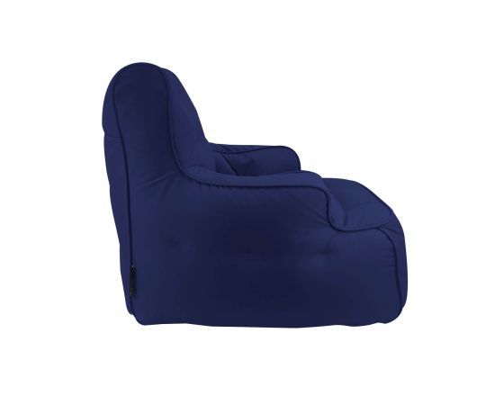 тёмно-синее уличное лаунж-кресло Tranquility Armchair уличное (Oxford) для террасы, сада и веранды