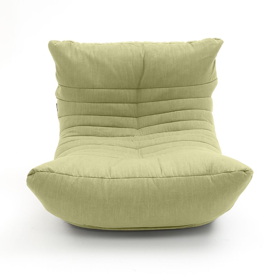 зелёное акустический бескаркасный диван Acoustic Sofa шенилловое для домашнего кинотеатра, офиса и студии