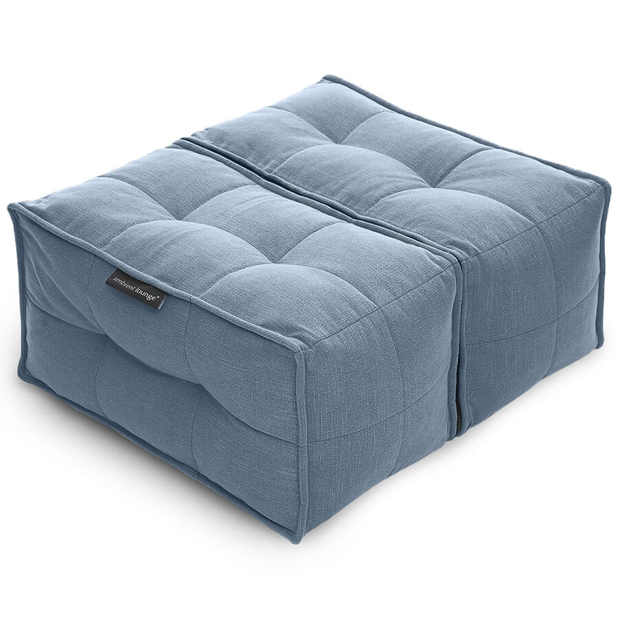 Twin Ottoman - Blue Jazz (Шенилл)