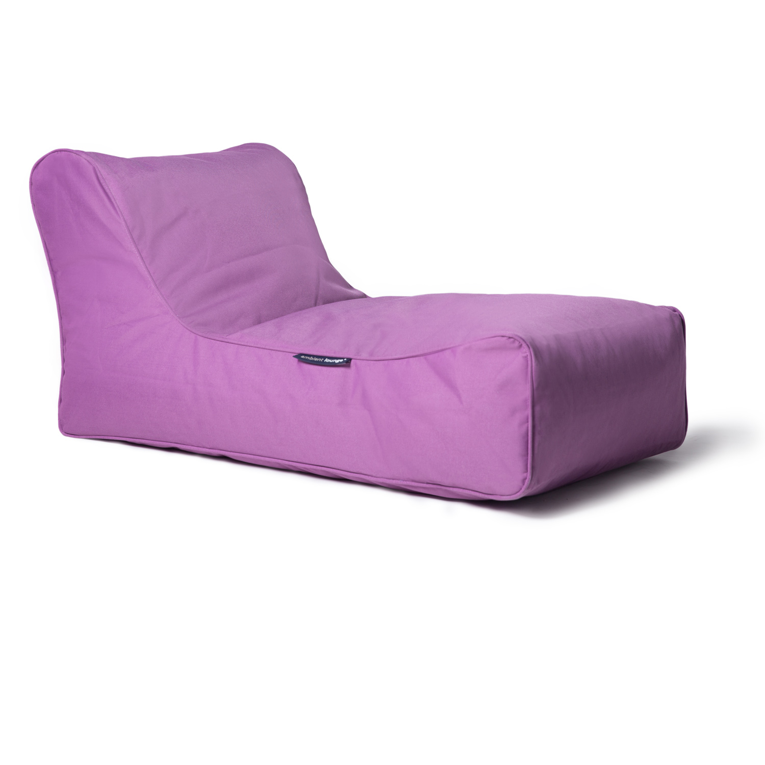 фиолетовое уличный шезлонг Studio Lounger уличное (Oxford) для сада, бассейна и пляжной зоны — фото в интерьере