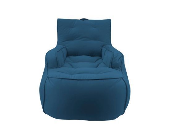 джинсово-синее уличное лаунж-кресло Tranquility Armchair уличное (Oxford) для террасы, сада и веранды
