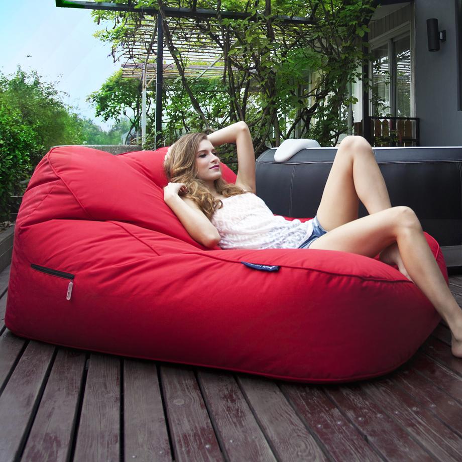 Большой шезлонг Satellite Twin Sofa™ - Rising Sun (красный)