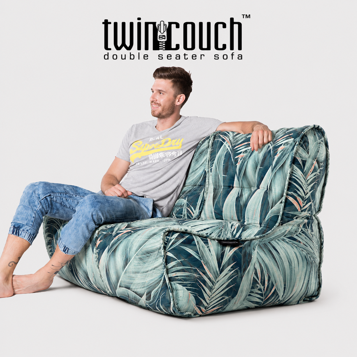  Модульный бескаркасный диван Twin Couch™ (под заказ)