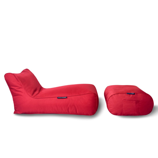 оранжевое уличный шезлонг Studio Chaise уличное (Oxford) для террасы, бассейна и сада