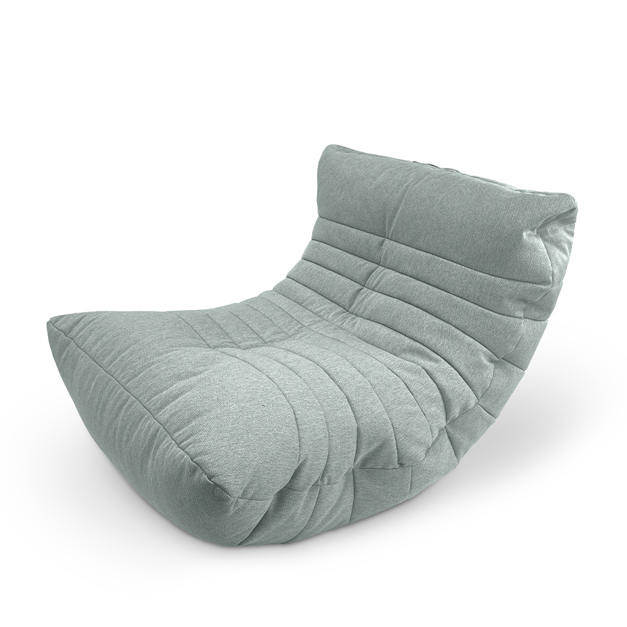 мятное акустический бескаркасный диван Acoustic Sofa жаккардовое для домашнего кинотеатра, офиса и студии