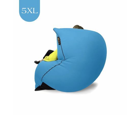 мягкое кресло-мешок SNUGG для детской, гостиной и игровой зоны — крупный план