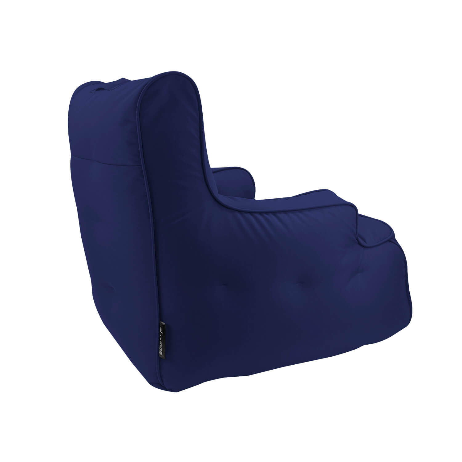 тёмно-синее уличное лаунж-кресло Tranquility Armchair уличное (Oxford) для террасы, сада и веранды — фото в интерьере