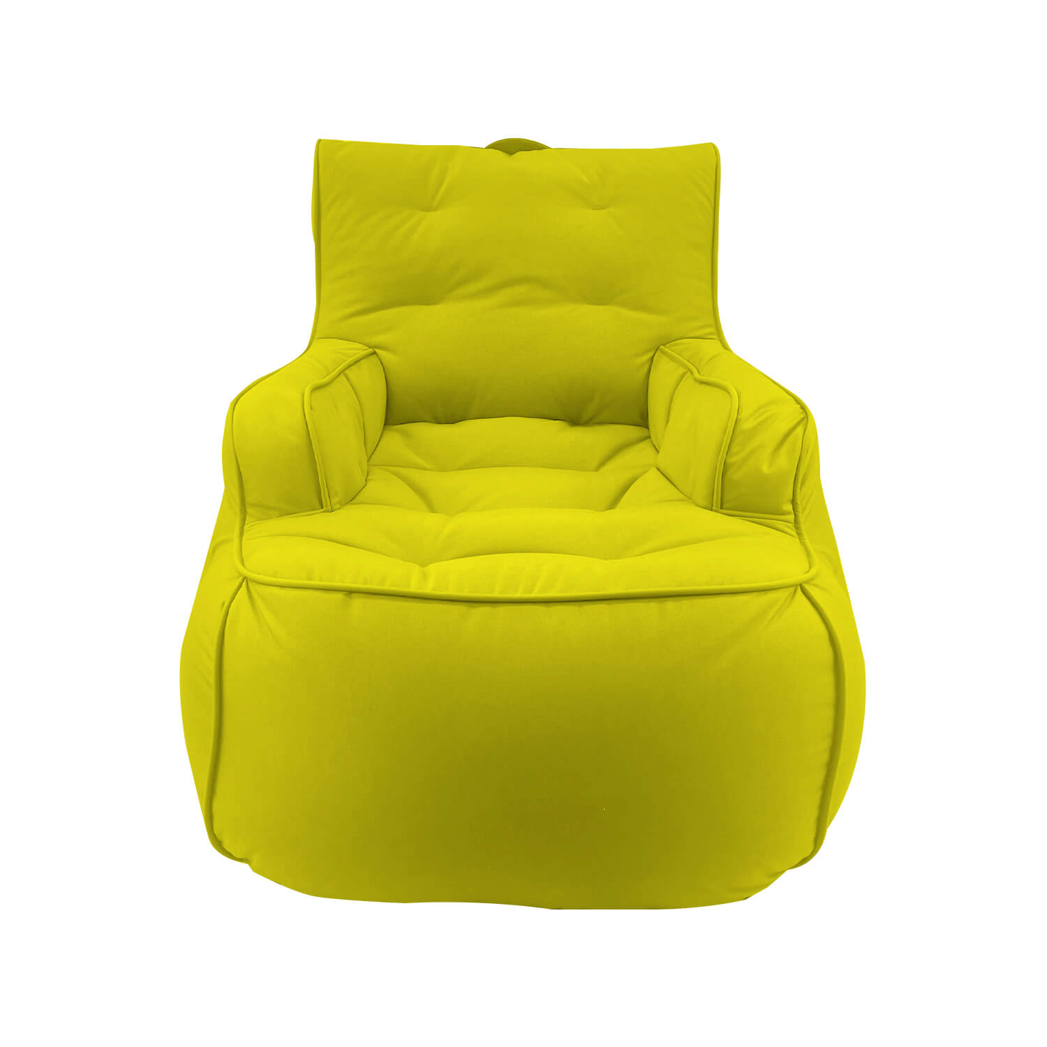 лаймово-зелёное уличное лаунж-кресло Tranquility Armchair уличное из олефина для террасы, сада и веранды — вид сбоку