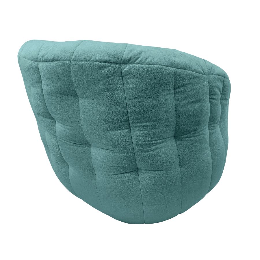 мятное полукруглое бескаркасное кресло Butterfly Sofa для гостиной, домашнего кинотеатра и офиса