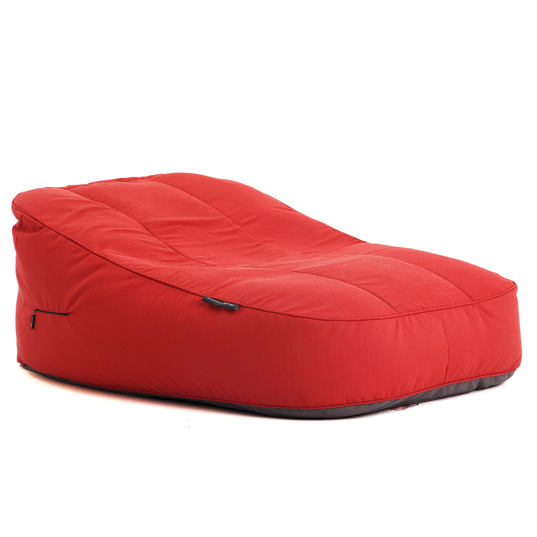 красное уличный двухместный диван Satellite Twin Sofa для террасы, сада и event-зон — фото в интерьере