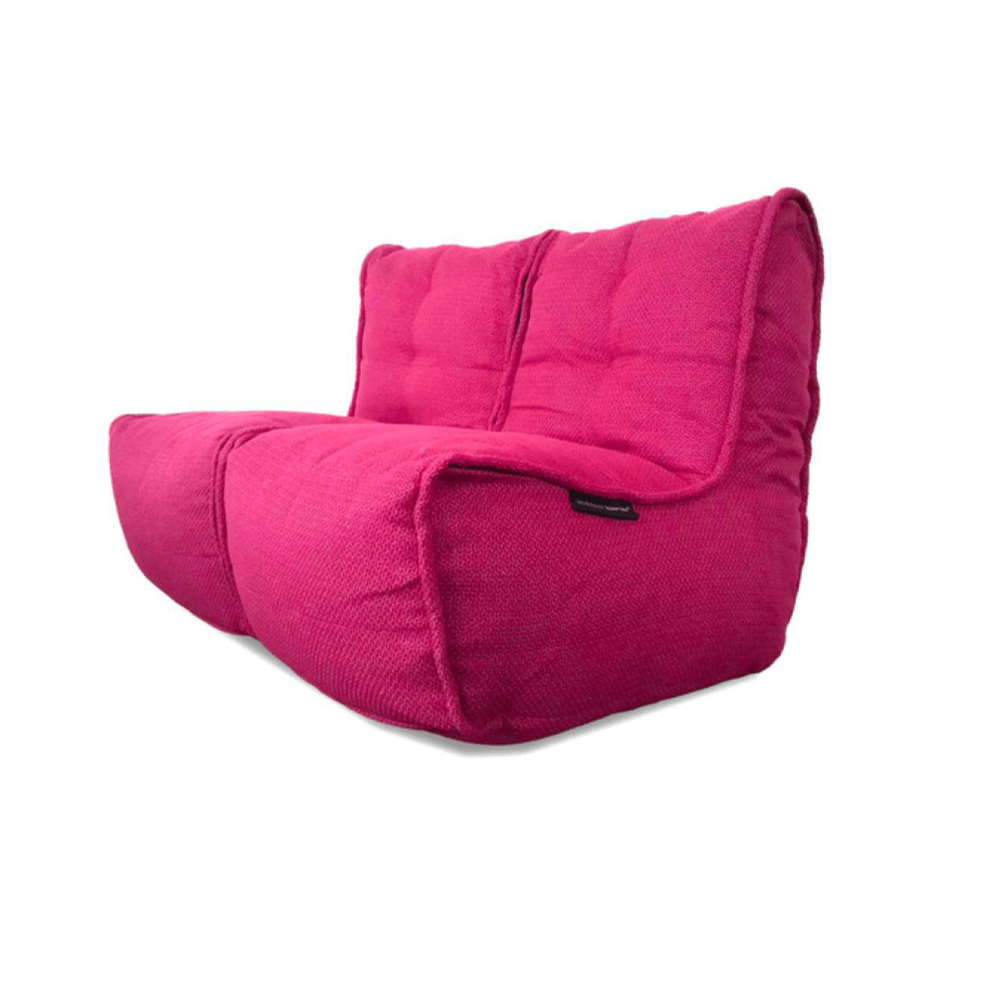 розовое двойной модульный диван Twin Couch из Sofa Weave для гостиной и переговорной