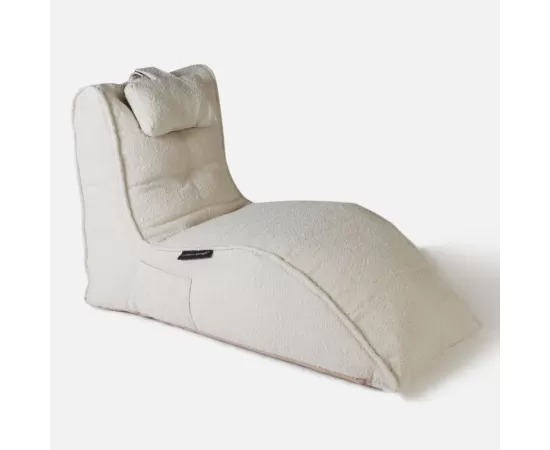 белое бескаркасный лаунж-диван Avatar Sofa из буклé для гостиной, кабинета и лаунж-зоны