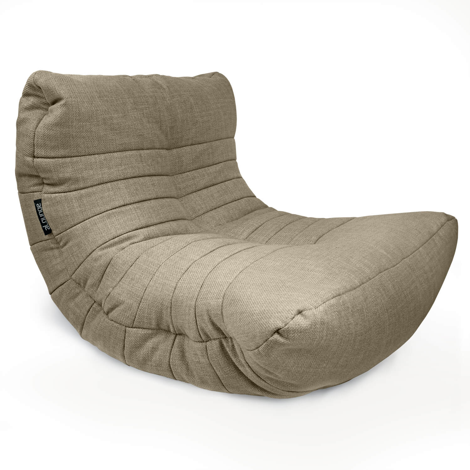 натуральное акустический бескаркасный диван Acoustic Sofa из рогожки для домашнего кинотеатра, офиса и студии