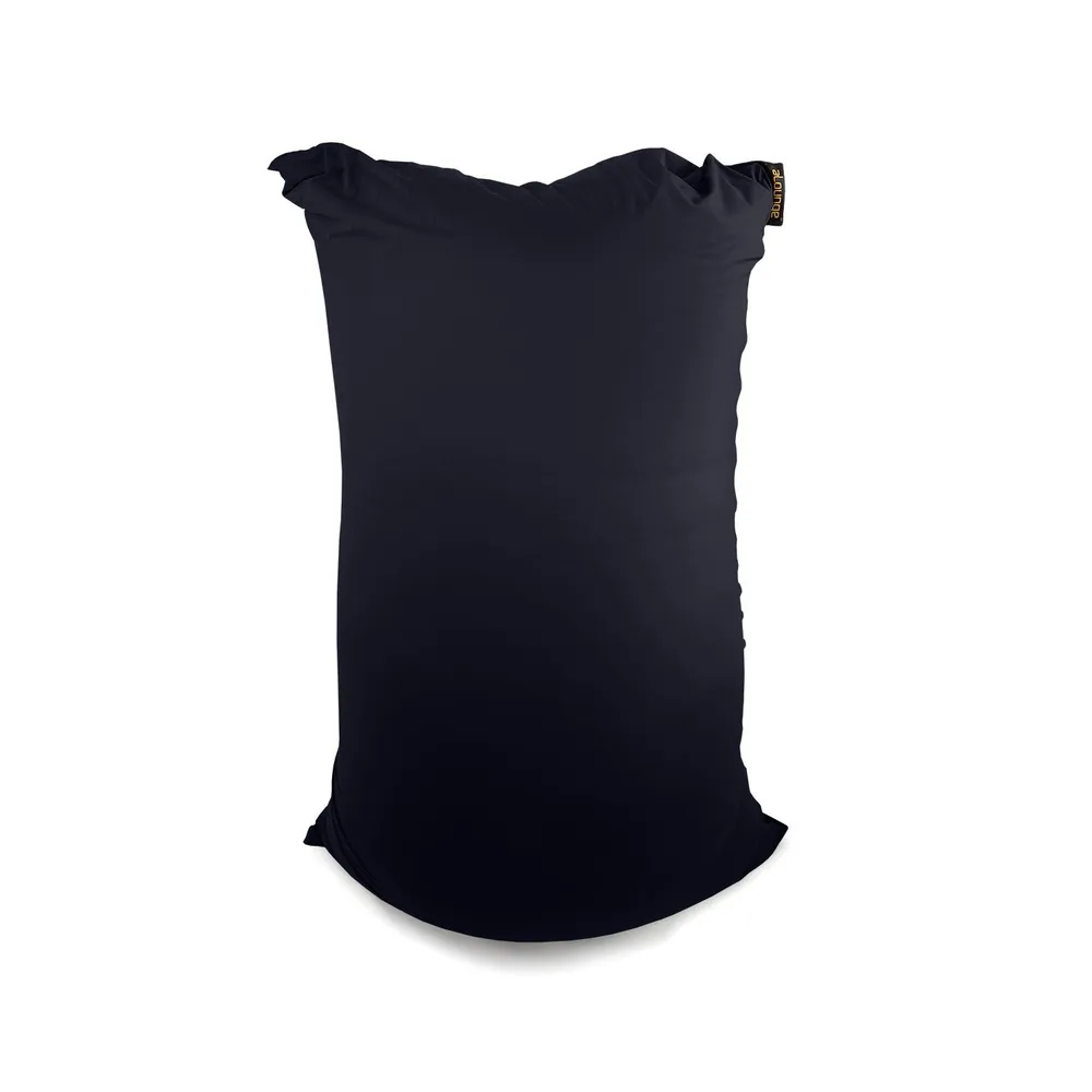 Сменный внешний чехол для кресла-мешка SNUGG - Ballistic Black (Спандекс) — фото в интерьере