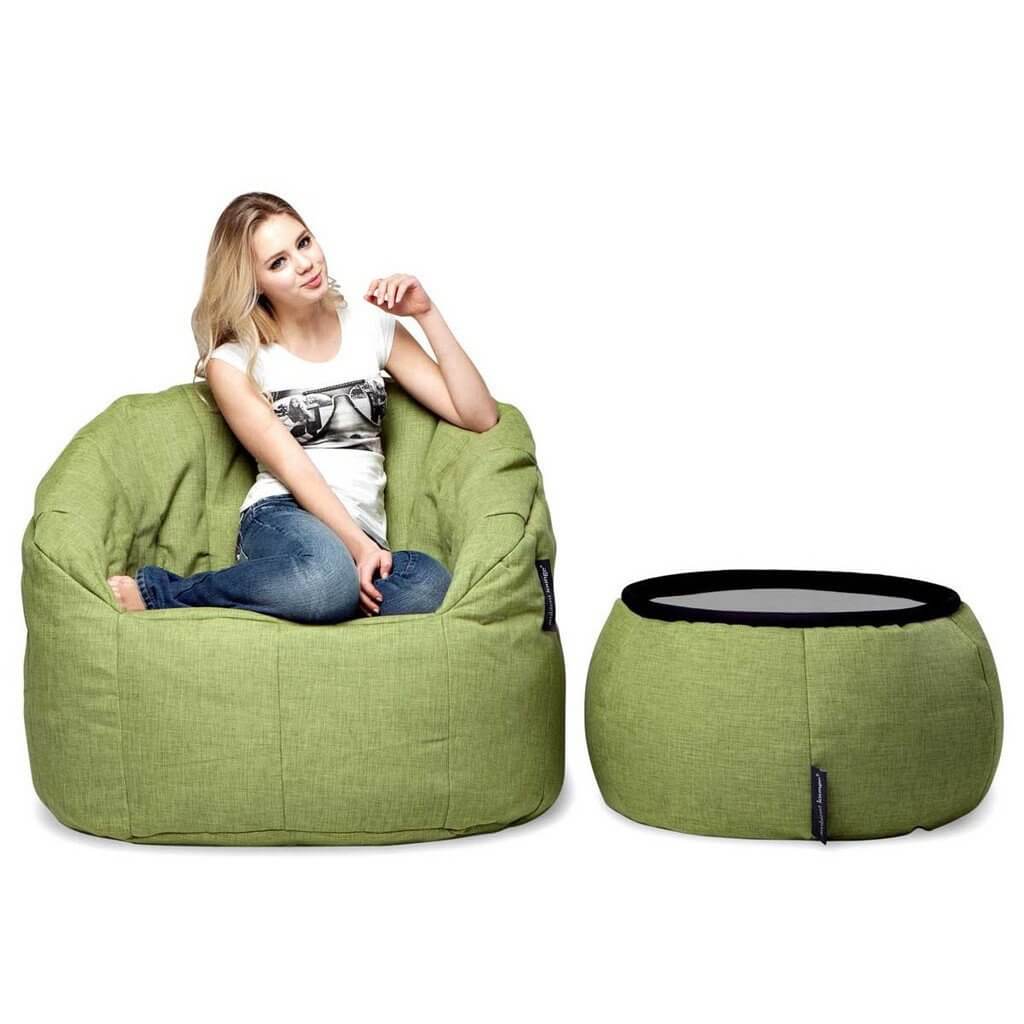 зелёное комплект лаунж-мебели Cove Package из Sofa Weave для гостиной и зон отдыха