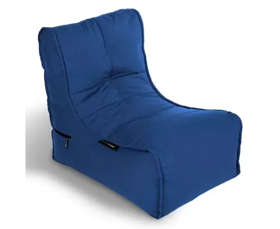 тёмно-синее уличный бескаркасный диван Evolution Sofa уличное (Oxford) для террасы, сада и веранды