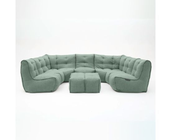 мятное максимальный лаунж-гарнитур Mod6 Lounge Max шенилловое — дизайн и качество