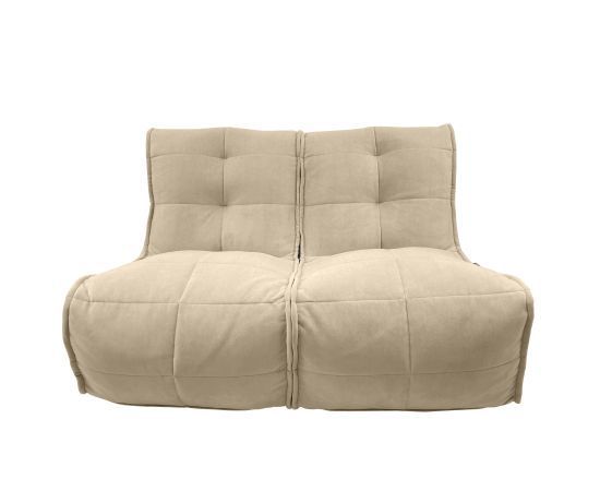 натуральное двойной модульный диван Twin Couch велюровое для гостиной и переговорной