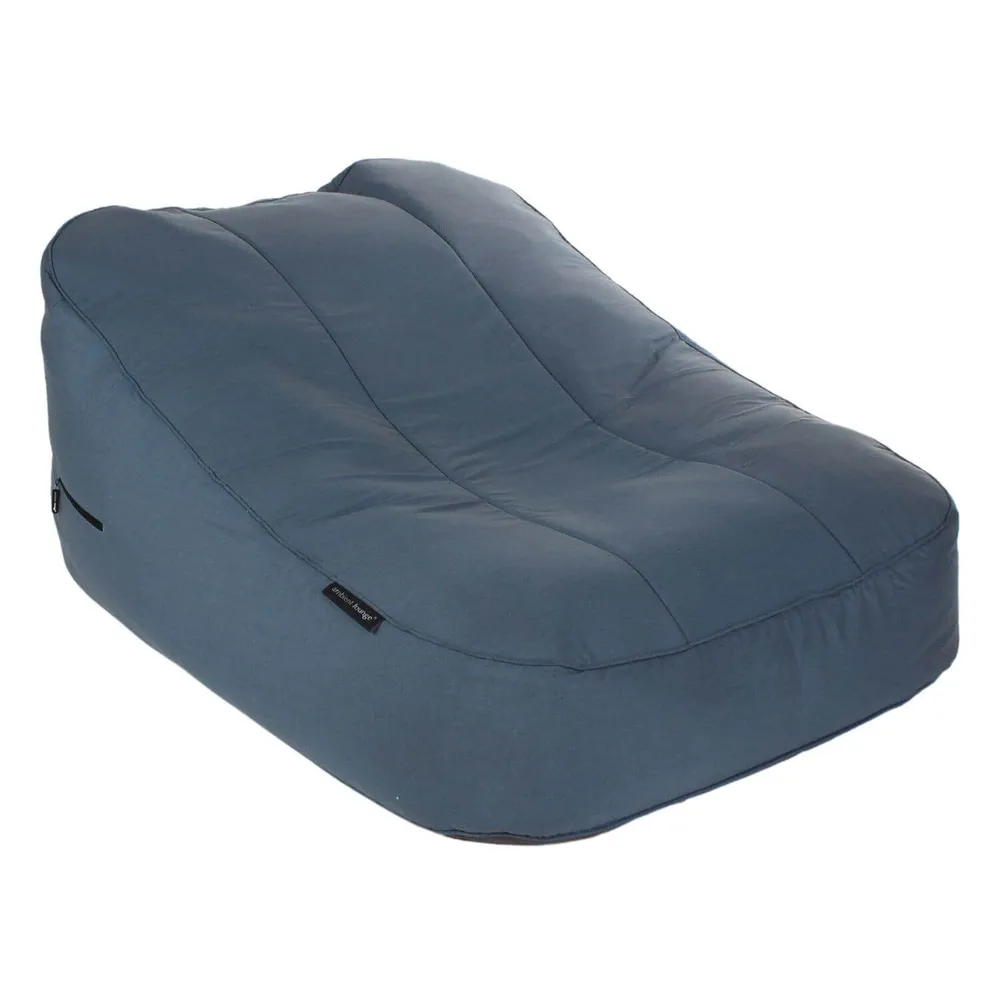 джинсово-синее уличный двухместный диван Satellite Twin Sofa уличное (Oxford) для террасы, сада и event-зон