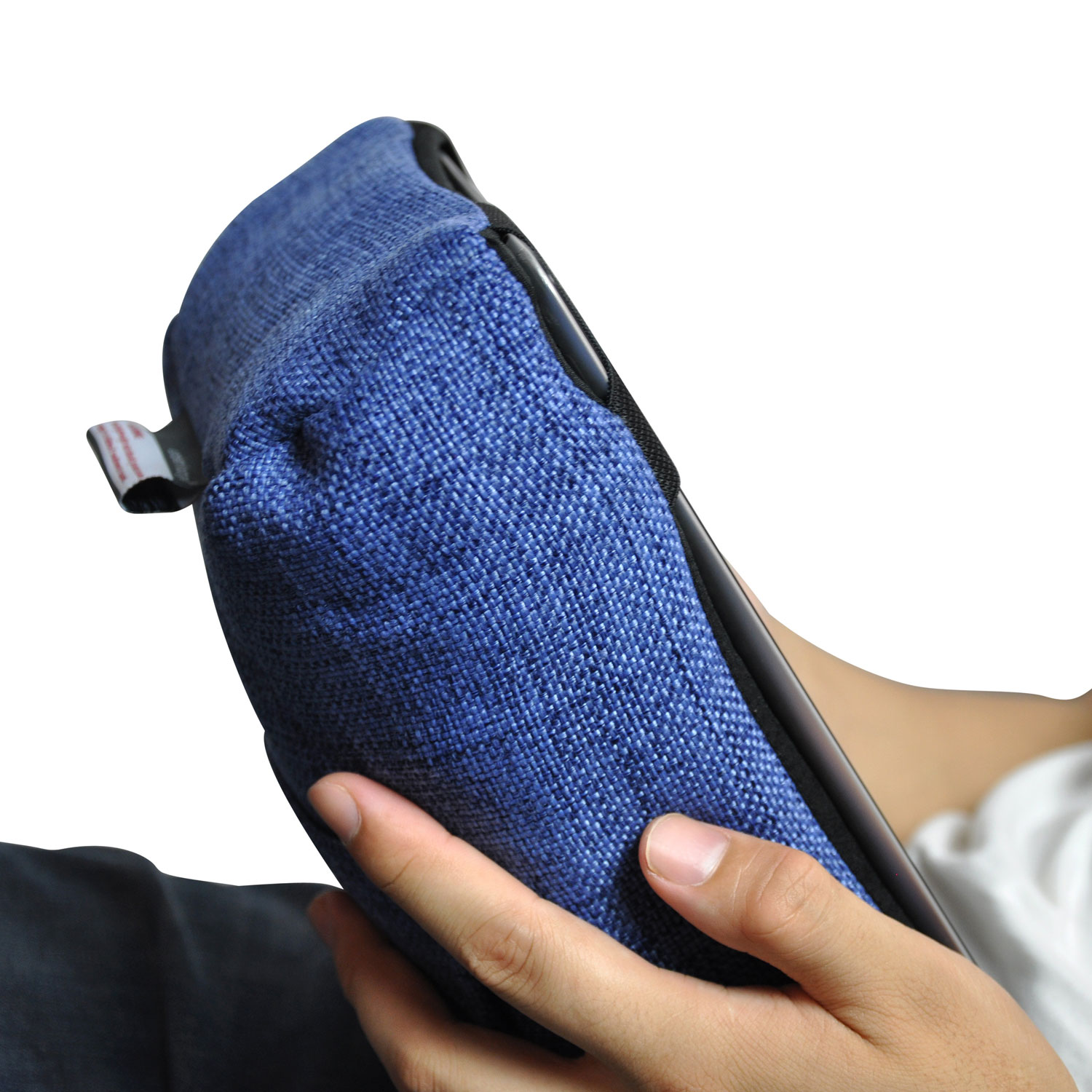 Tech Pillow - Blue Jazz (Sofa Weave) в интерьере гостиная