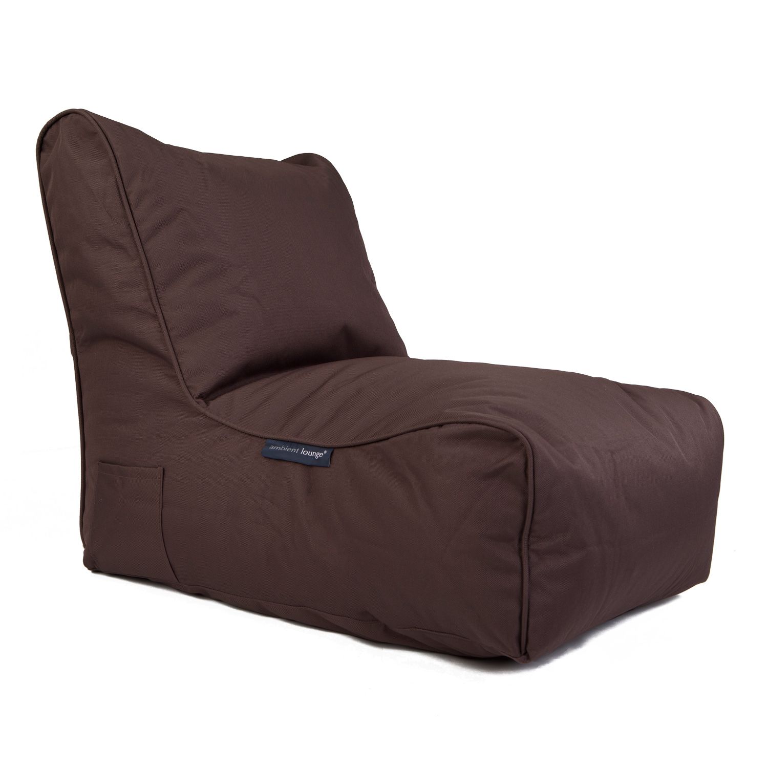 коричневое уличный шезлонг Evolution Chaise уличное (Oxford) для террасы и бассейна