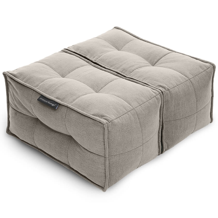 Twin Ottoman - Keystone Grey (Шенилл)