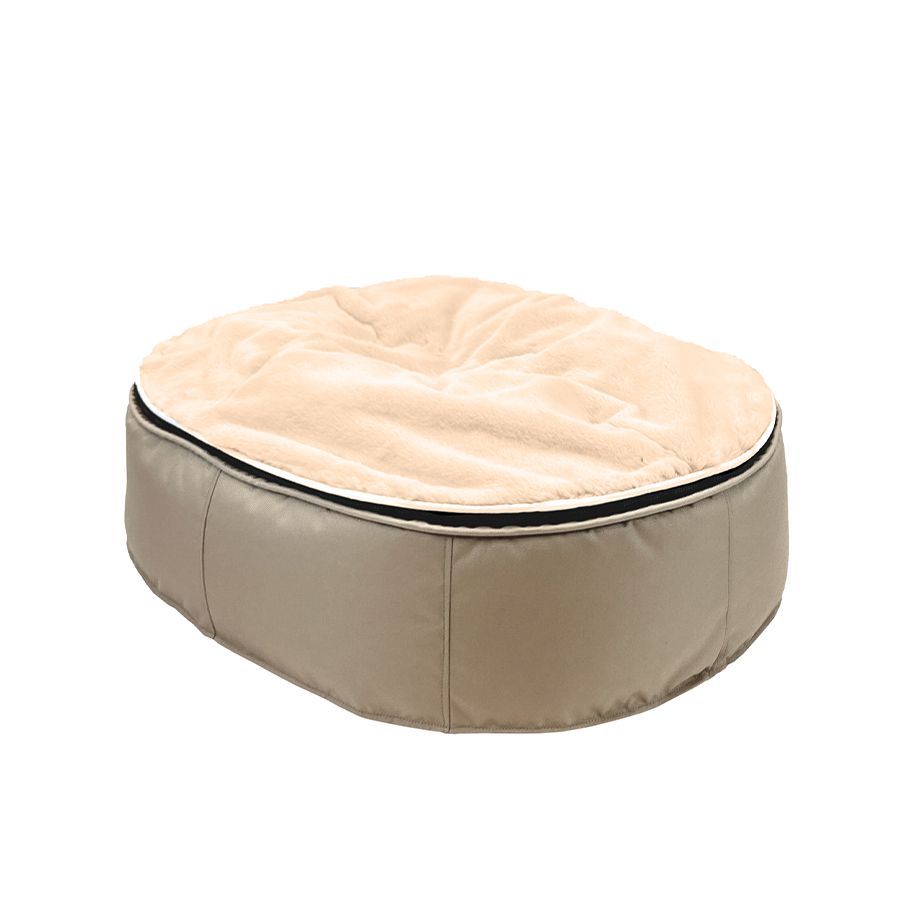 Лежак для кошек Pet Lounge Small - Cappuccino (Premium) — фото в интерьере