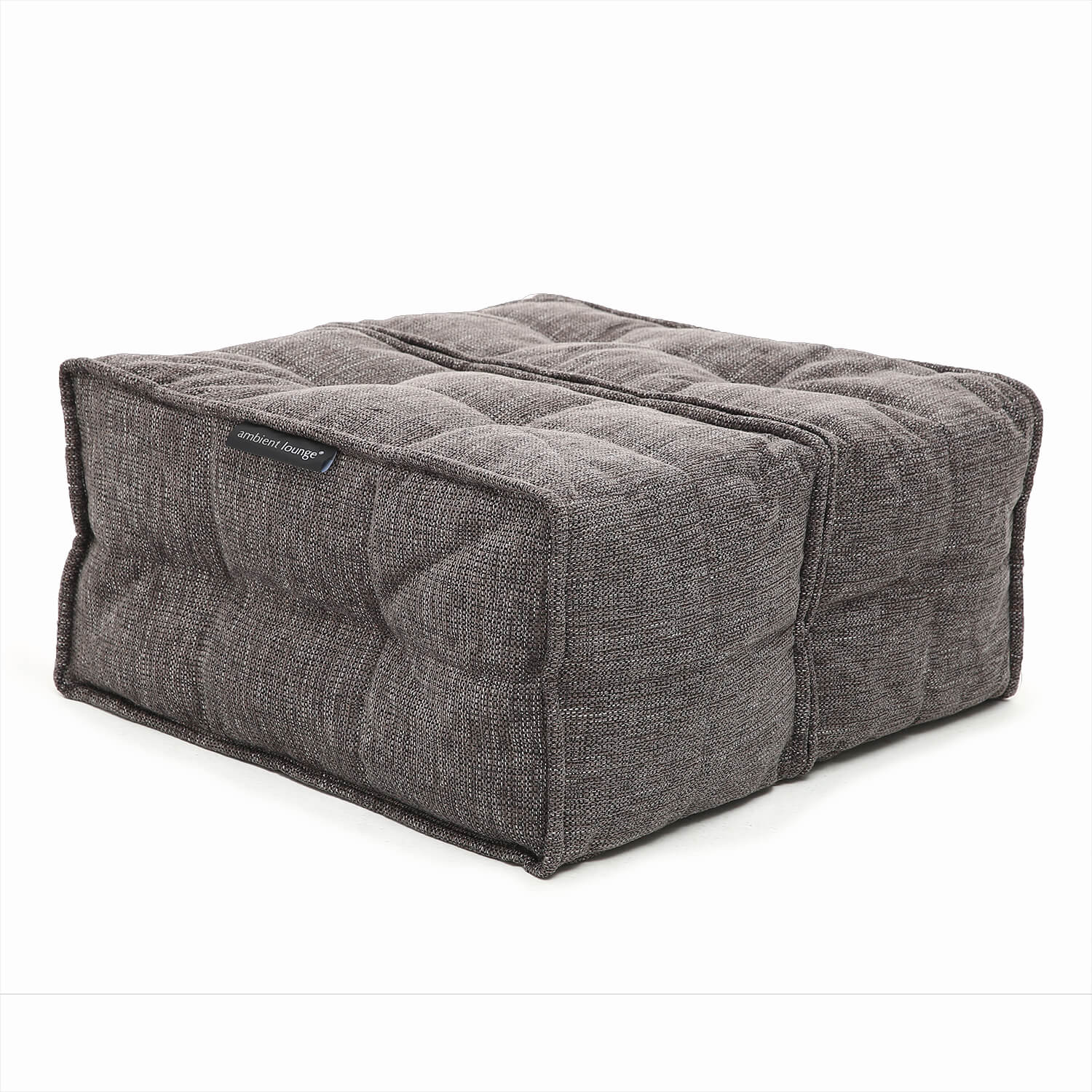 Twin Ottoman - Luscious Grey (Sofa Weave)