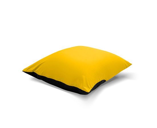 жёлтое кресло-мешок капсула Sensory Pod эластичное (спандекс) в интерьере детская