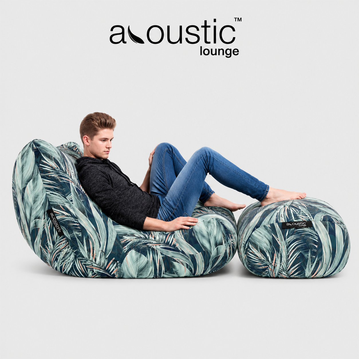 Лаунж кресло + пуф Acoustic Lounge (под заказ)