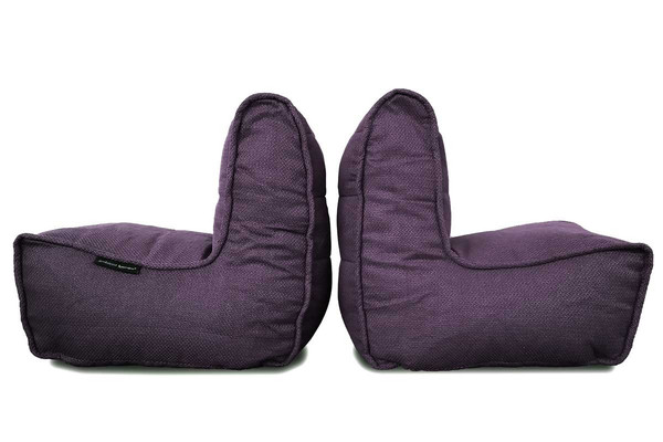 баклажановое двойной модульный диван Twin Couch из Sofa Weave — дизайн и качество