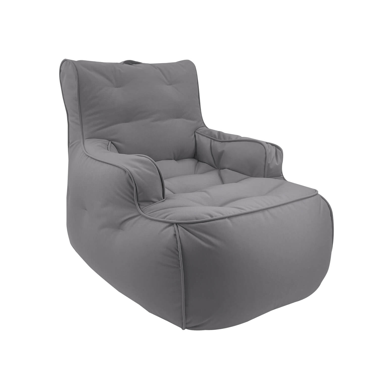 тёмно-серое уличное лаунж-кресло Tranquility Armchair уличное (Oxford) для террасы, сада и веранды