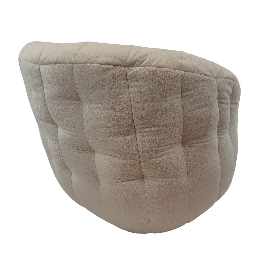 натуральное полукруглое бескаркасное кресло Butterfly Sofa для гостиной, домашнего кинотеатра и офиса