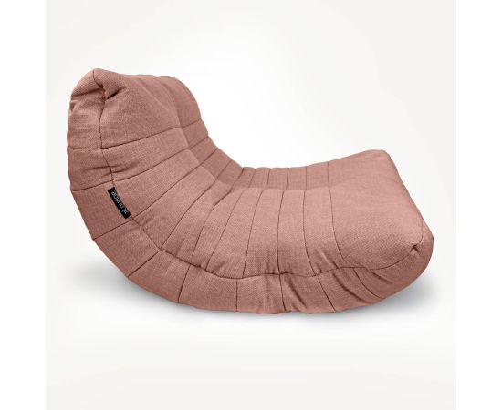 розовое акустический бескаркасный диван Acoustic Sofa из рогожки — дизайн и качество