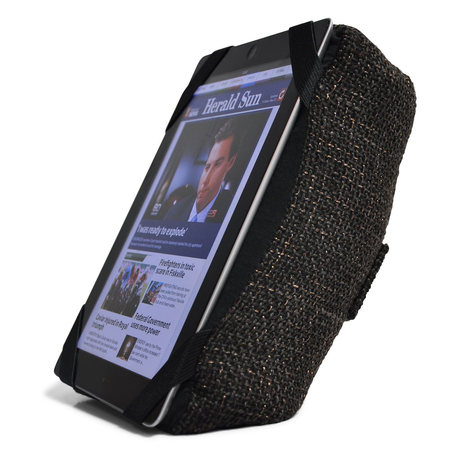 Tech Pillow - Hot Chocolate (Sofa Weave)