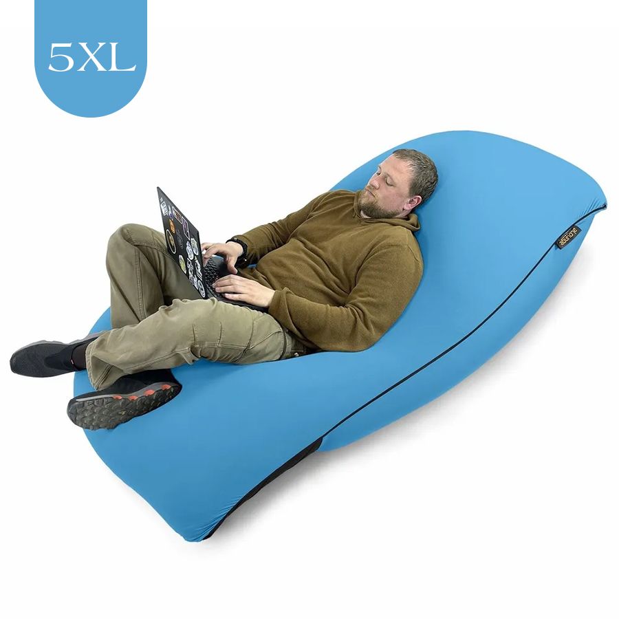 мягкое кресло-мешок SNUGG для детской, гостиной и игровой зоны — фото в интерьере