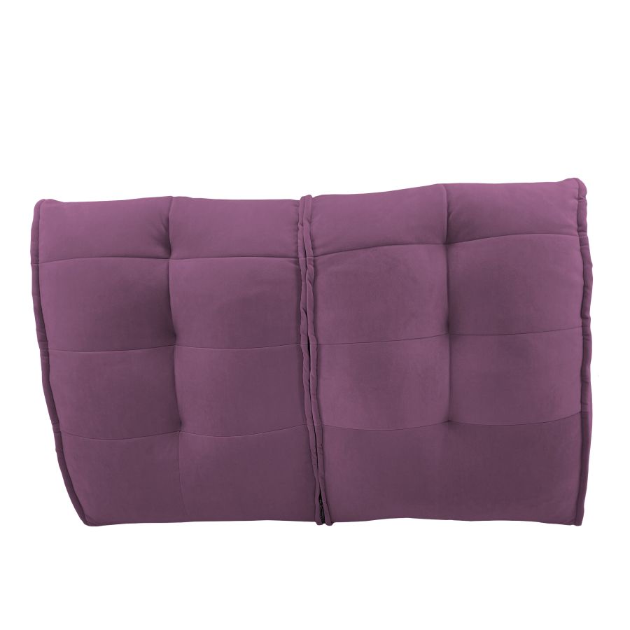 розовое двойной модульный диван Twin Couch велюровое в интерьере гостиная