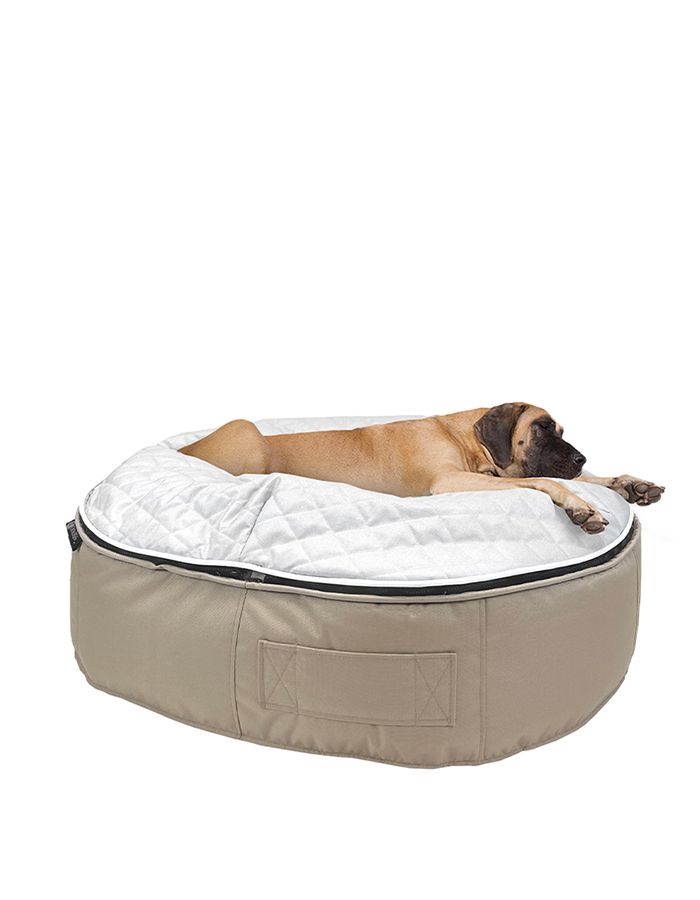 Лежак для собак Pet Lounge XXL - Cappuccino Grey Quilt