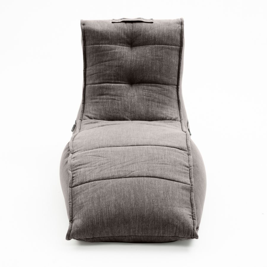 шоколадное бескаркасный лаунж-диван Avatar Sofa шенилловое для гостиной, кабинета и лаунж-зоны