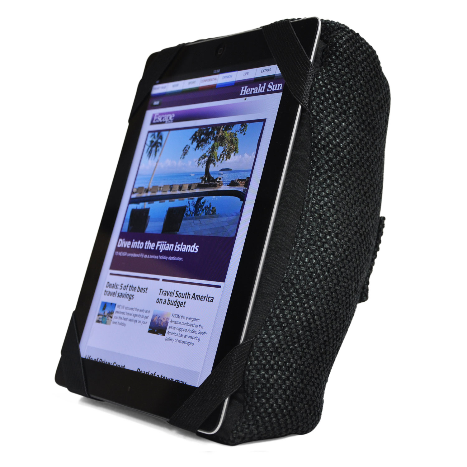 Tech Pillow - Black Sapphire (Sofa Weave)