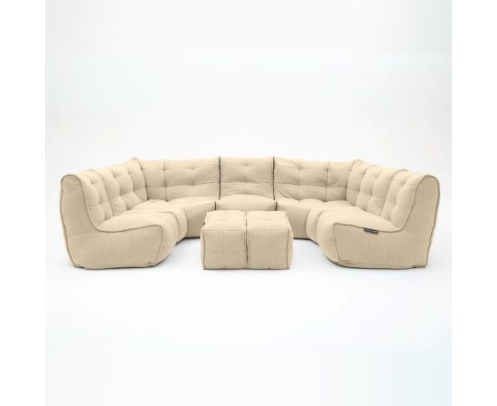 натуральное максимальный лаунж-гарнитур Mod6 Lounge Max шенилловое — дизайн и качество