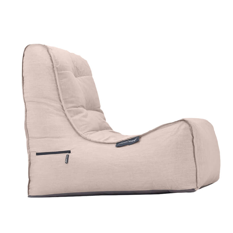 бежевое уличный бескаркасный диван Evolution Sofa уличное (Oxford) для террасы, сада и веранды