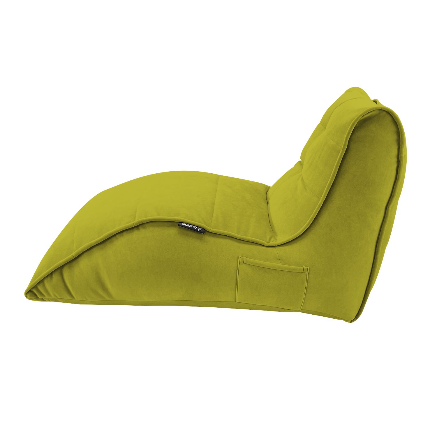 зелёное бескаркасный лаунж-диван Avatar Sofa велюровое для гостиной, кабинета и лаунж-зоны