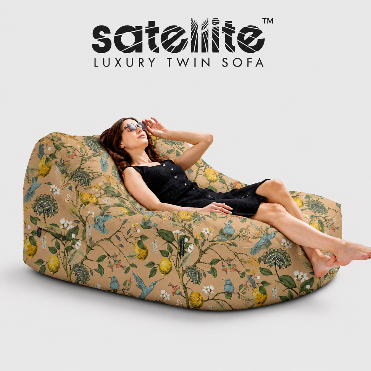 Бескаркасный шезлонг Satellite Twin Sofa™ (под заказ)