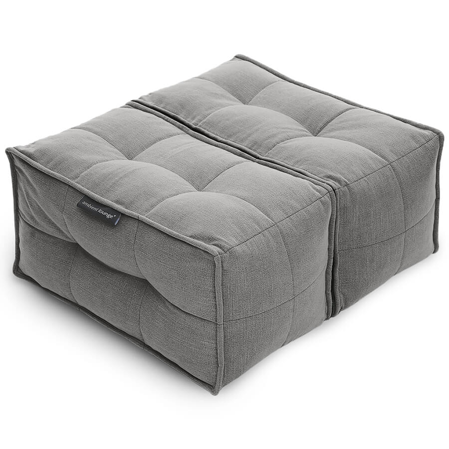 Twin Ottoman - Luscious Grey (Шенилл)