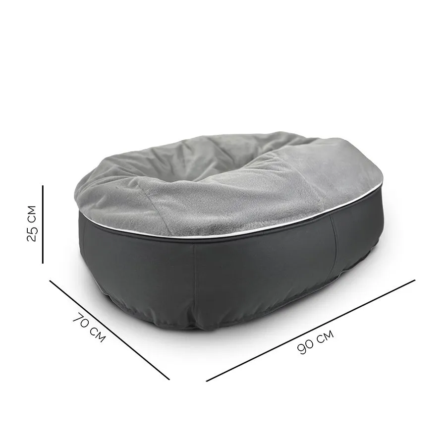 Сменный верх Pet Lounge Medium - Grey Rabbit — вид сбоку