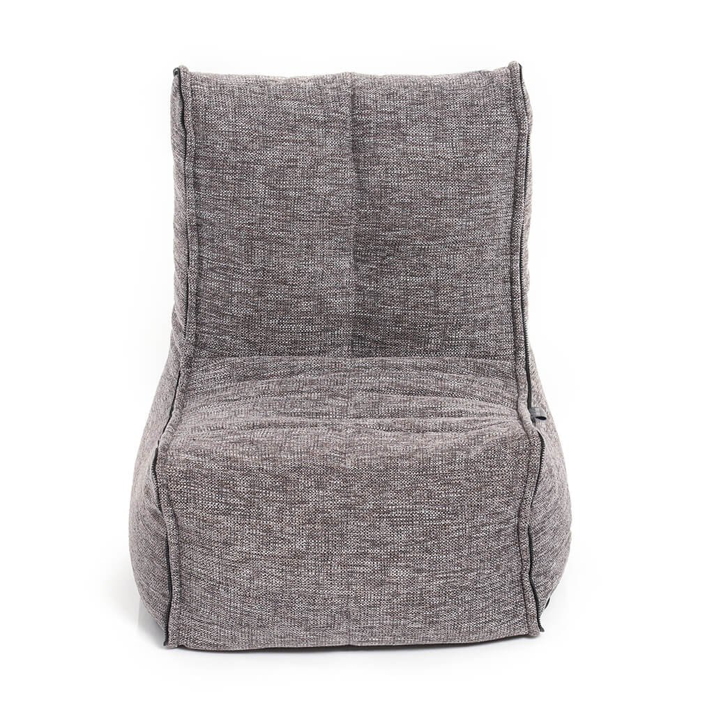 тёмно-серое одинарный модуль дивана Twin Modular Single из Sofa Weave в интерьере гостиная