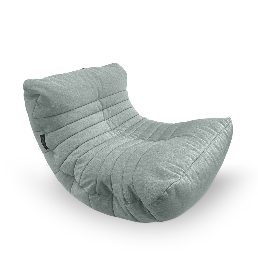 мятное акустический бескаркасный диван Acoustic Sofa жаккардовое для домашнего кинотеатра, офиса и студии