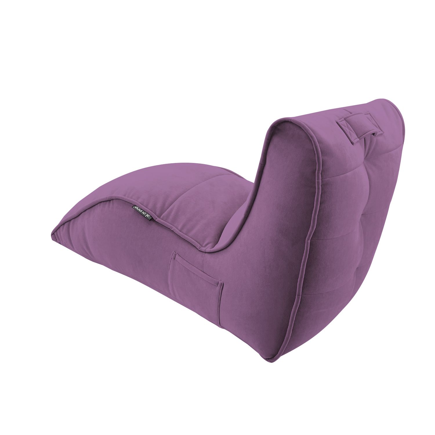 розовое бескаркасный лаунж-диван Avatar Sofa велюровое для гостиной, кабинета и лаунж-зоны — фото в интерьере
