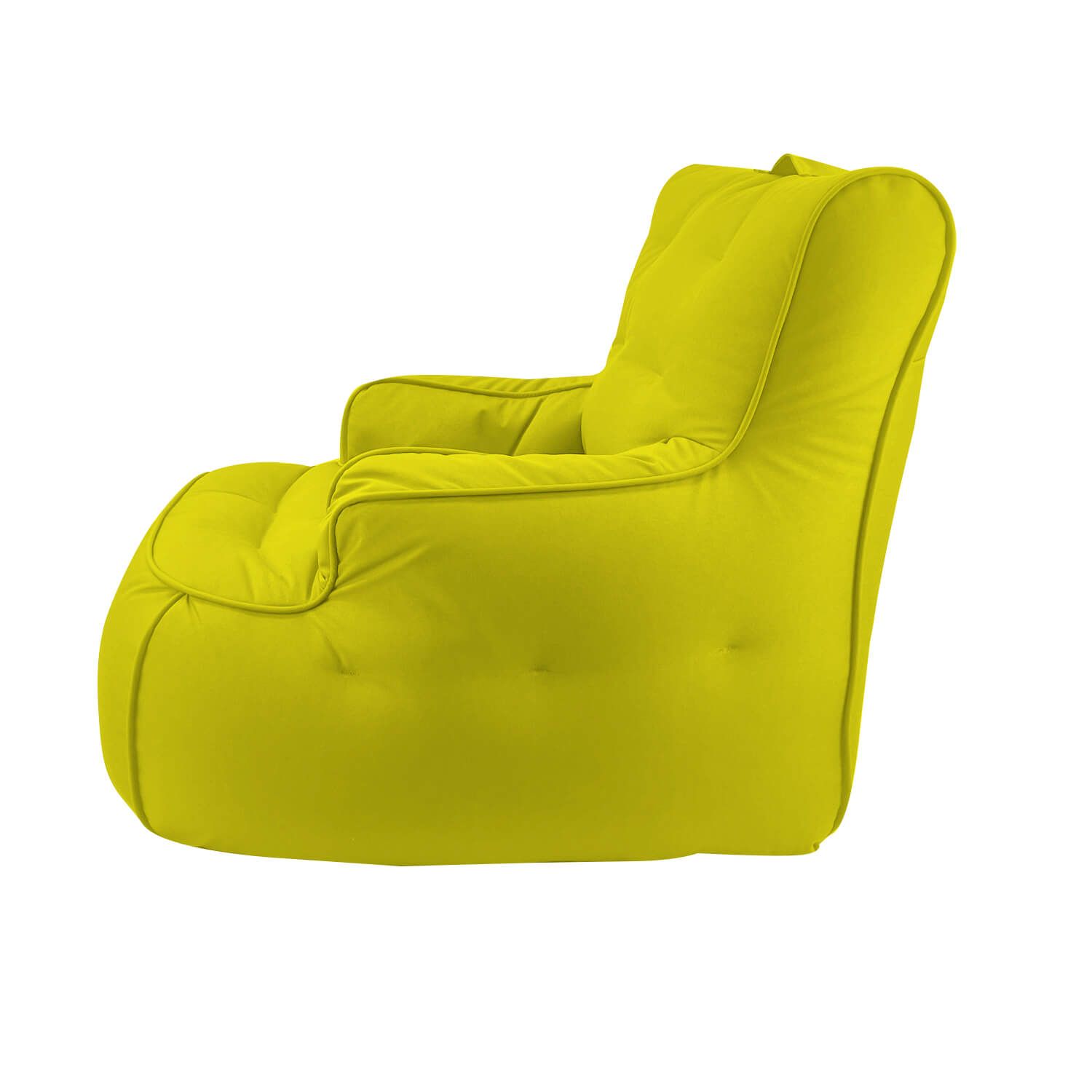 лаймово-зелёное уличное лаунж-кресло Tranquility Armchair уличное из олефина для террасы, сада и веранды
